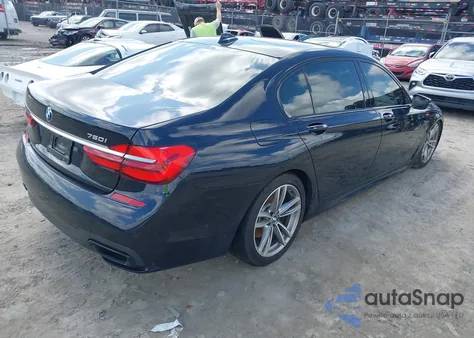 2016 BMW 750I from USA, damaged, VIN WBA7F0C59GGM20424